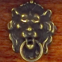 Lion's Head Dollhouse Miniature Door Knocker