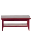 Mahogany Dollhouse Miniature Coffee Table