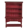 Mahogany Dollhouse Miniature Hutch