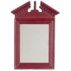 Mahogany Dollhouse Miniature Mirror