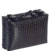 Medium Faux Leather Dollhouse Miniature Suitcase