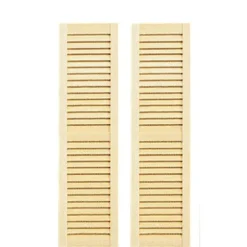 Medium Louvered Dollhouse Shutters