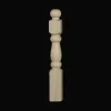 Narrow Centurion Dollhouse Miniature Newel Post Set