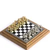 Oak Dollhouse Miniature Chess Set