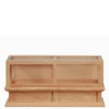 Oak Dollhouse Miniature Display Case