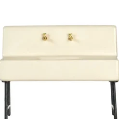 Old-Fashioned Dollhouse Miniature Porcelain Sink