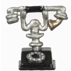 Old-Fashioned Dollhouse Miniature Telephone