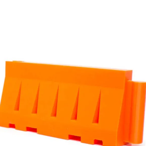 Orange Dollhouse Miniature Construction Barricade