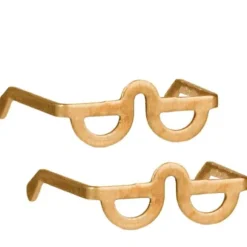 2 Pairs of Dollhouse Miniature Glasses