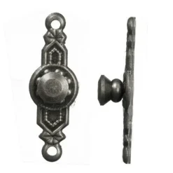 Pewter Dollhouse Miniature Colonial Door Knobs