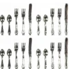 20-Piece Dollhouse Miniature Silverware Set