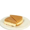 2 Pieces of Dollhouse Miniature Cake on a Plate