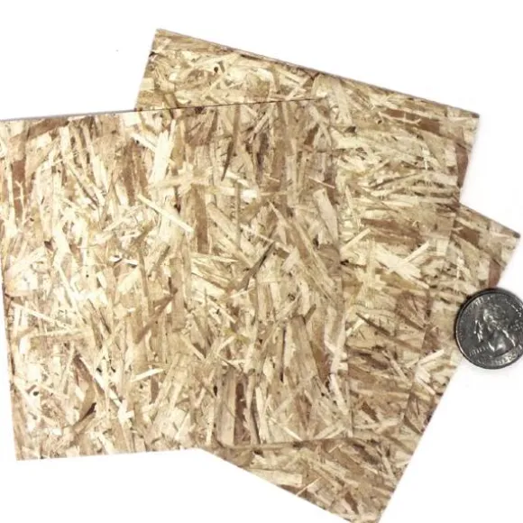 3 Pieces of Dollhouse Miniature Plywood