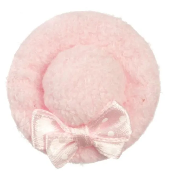 Pink Velvet Dollhouse Miniature Ladies' Hat