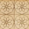 8-Point Star Wood Dollhouse Flooring