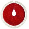 Red Dollhouse Miniature Christmas Tree Skirt