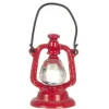 Red Dollhouse Miniature Lantern