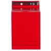 Red Dollhouse Miniature Washing Machine