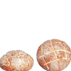 Round Dollhouse Miniature Bread Loaves