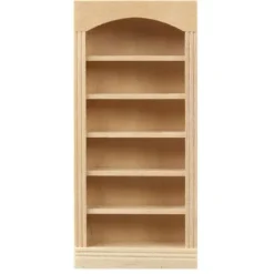 1/24 Scale Dollhouse Miniature Bookcase