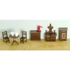 1/48 Scale Dollhouse Miniature 9-Piece Kitchen Set