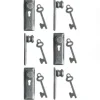 1/24 Scale Pewter Knobs/Keyplate & Keys