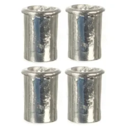 Set of Dollhouse Miniature Metal Cans