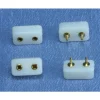 Single Wall Dollhouse Miniature Plug-In Receptacle Set