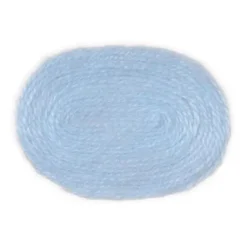 Small Baby Blue Dollhouse Miniature Rug