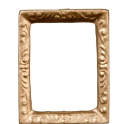 Small Gold Dollhouse Miniature Frame