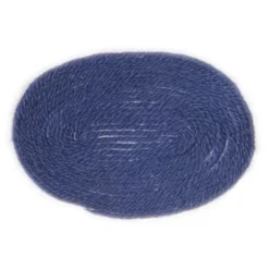 Small Navy Blue Dollhouse Miniature Rug