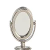 Small Silver Dollhouse Miniature Table Mirror