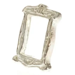 Standing Silver Dollhouse Miniature Frame