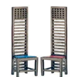 Tall Dollhouse Miniature Hill House Chairs