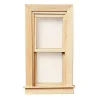 Traditional Working Dollhouse Miniature Attic Window