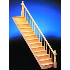 Unassembled Dollhouse Miniature Staircase Kit