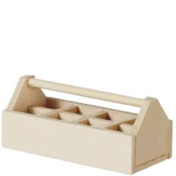 Unfinished Dollhouse Miniature Tool Carrier