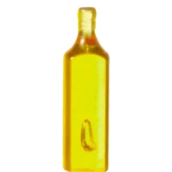 12 Unlabeled Dollhouse Miniature Liquor Bottles