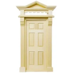 Victorian Dollhouse Miniature Door