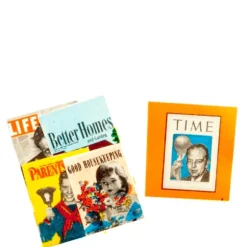 5 Vintage Dollhouse Miniature Magazines