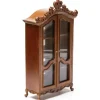 Walnut Dollhouse Miniature Royal Etienne Hutch
