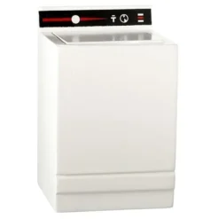 White Dollhouse Miniature Washing Machine