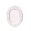 White Dollhouse Miniature Bathroom Mirror