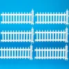 White Dollhouse Miniature Picket Fence