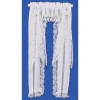 White Victorian Dollhouse Curtains