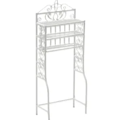 White Wire Dollhouse Miniature Shelf