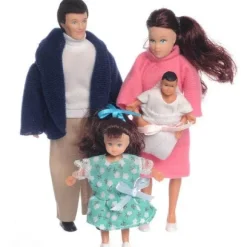 Williams Family Dollhouse Dolls