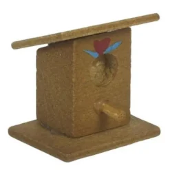 Wood Dollhouse Miniature Birdhouse