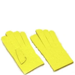 Yellow Dollhouse Miniature Gloves